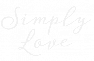 Simply Love Schriftzug